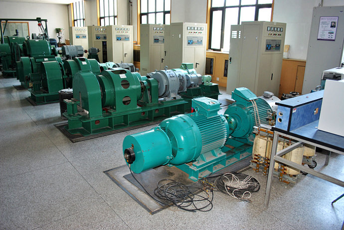 偃师某热电厂使用我厂的YKK高压电机提供动力